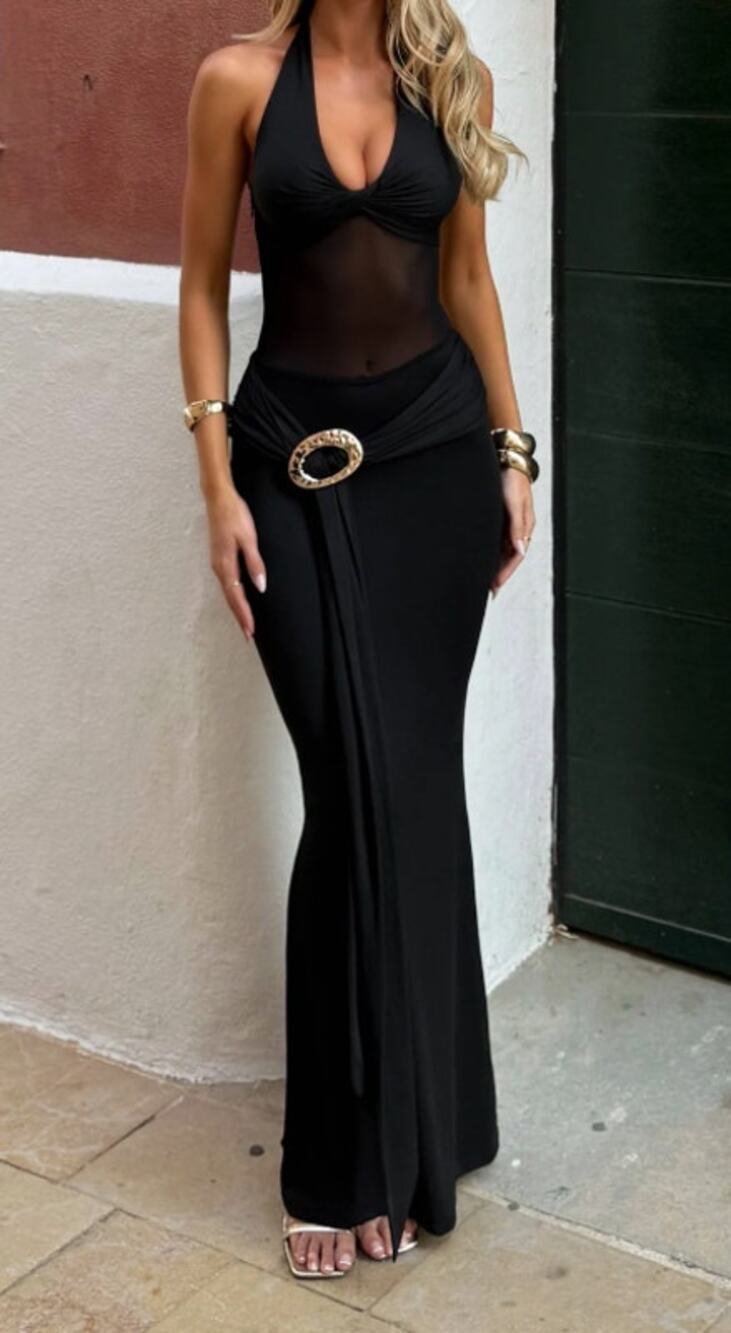 Outcast Black Maxi Dress